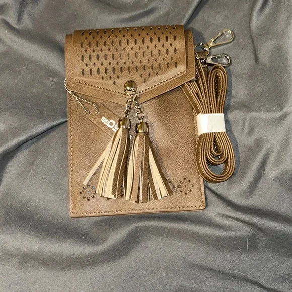 HP🎊seOSTO Brown Crossbody Bag - Picture 3 of 7